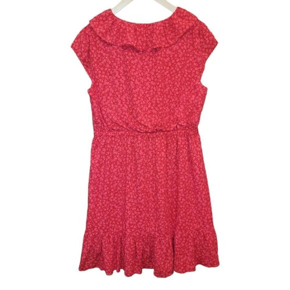 NWOT J. Crew V-neck Ruffle Rress in Tossed Bouquet 12 - Picture 6 of 15